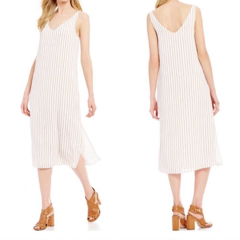 H Halston NWT Midi Tank style Dress Size Medium